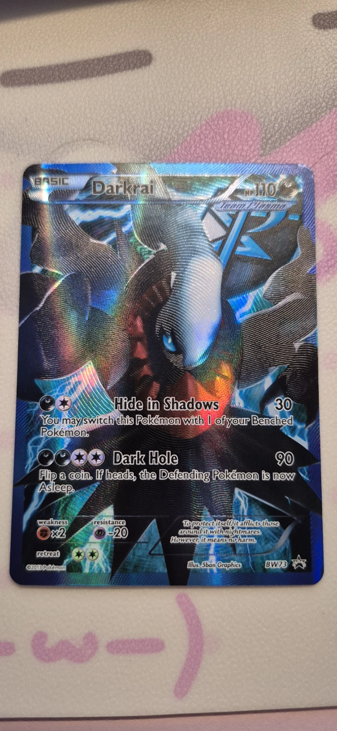 Darkrai bw73 damaged back