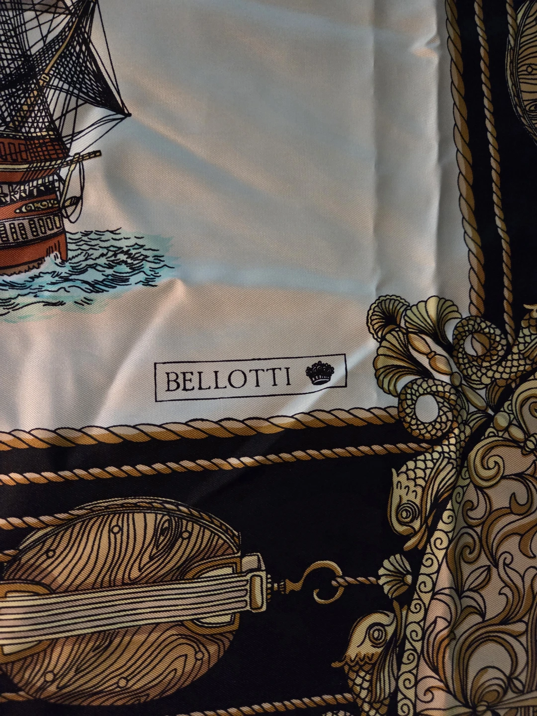 Bellotti Silk Scarf with Picasso Print - photo 4