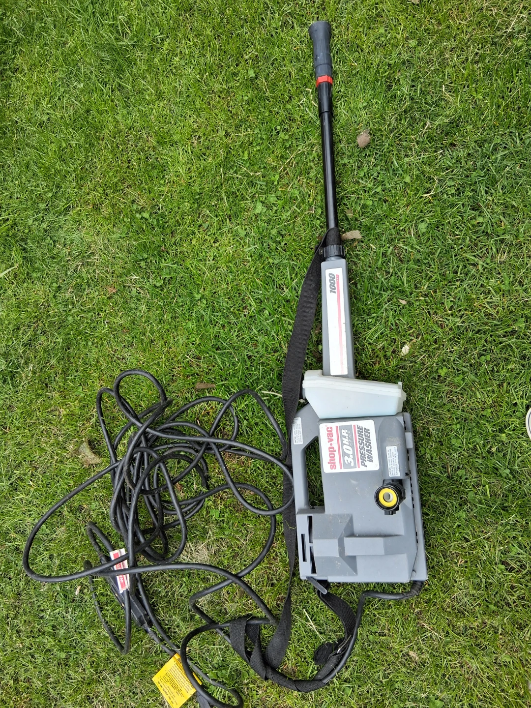 Shop-Vac H1000 3.0 HP Peak Pressure Washer - photo 3