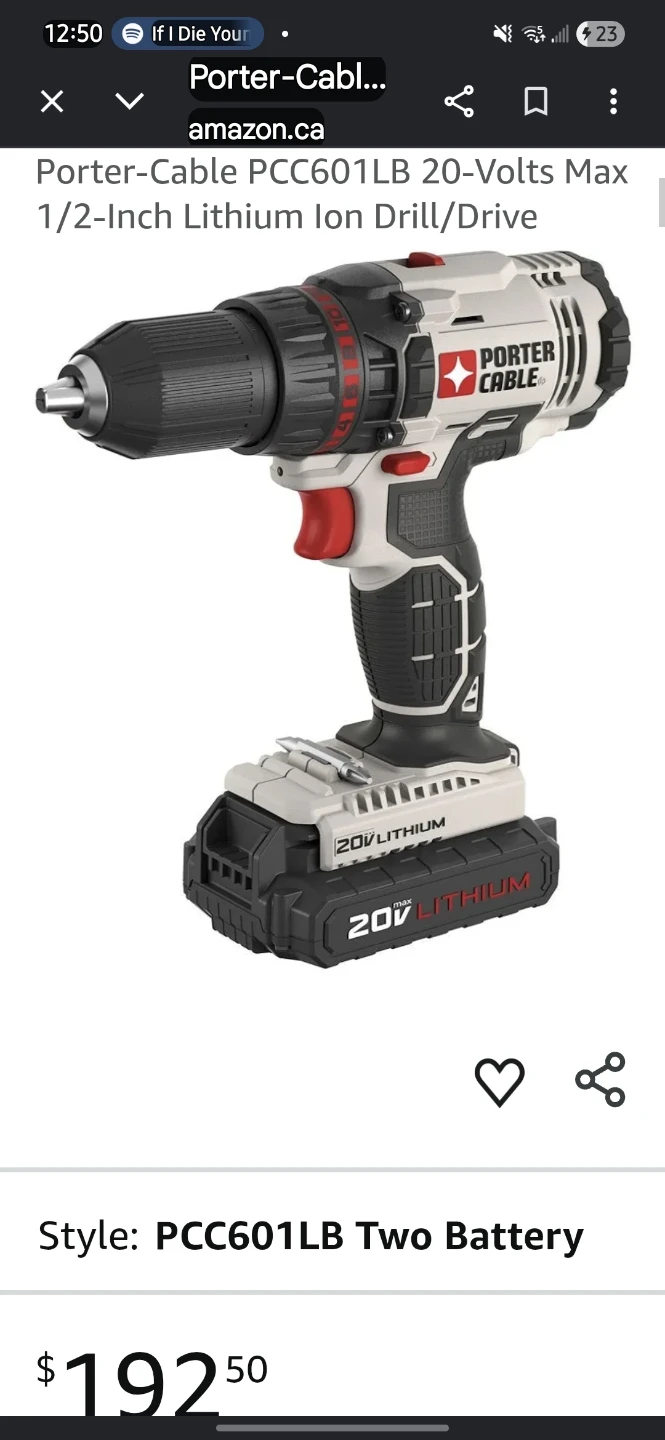 Porter-Cable 20V Lithium Cordless Tool Set - photo 5