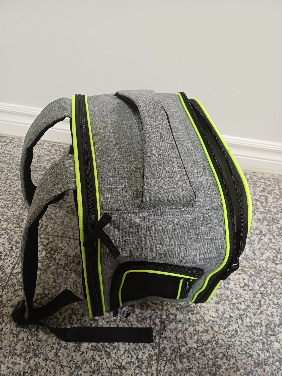 Furtent Pet Carrier Backpack - Grey/Lime Green - photo 5
