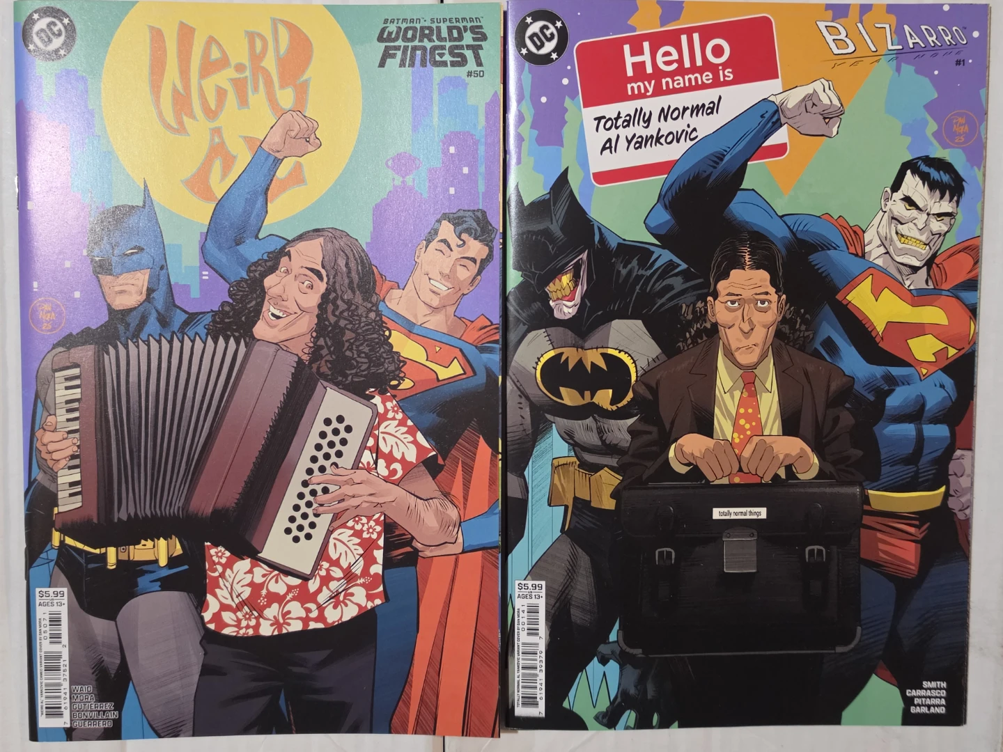 DC Comics Batman Superman World's Finest #50 & Bizarro #1