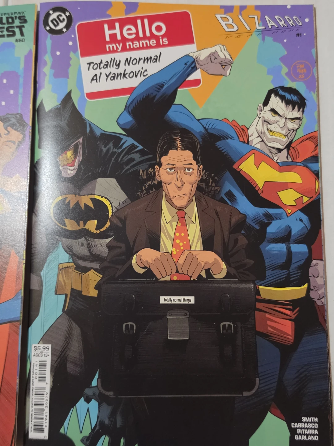 DC Comics Batman Superman World's Finest #50 & Bizarro #1 - photo 3