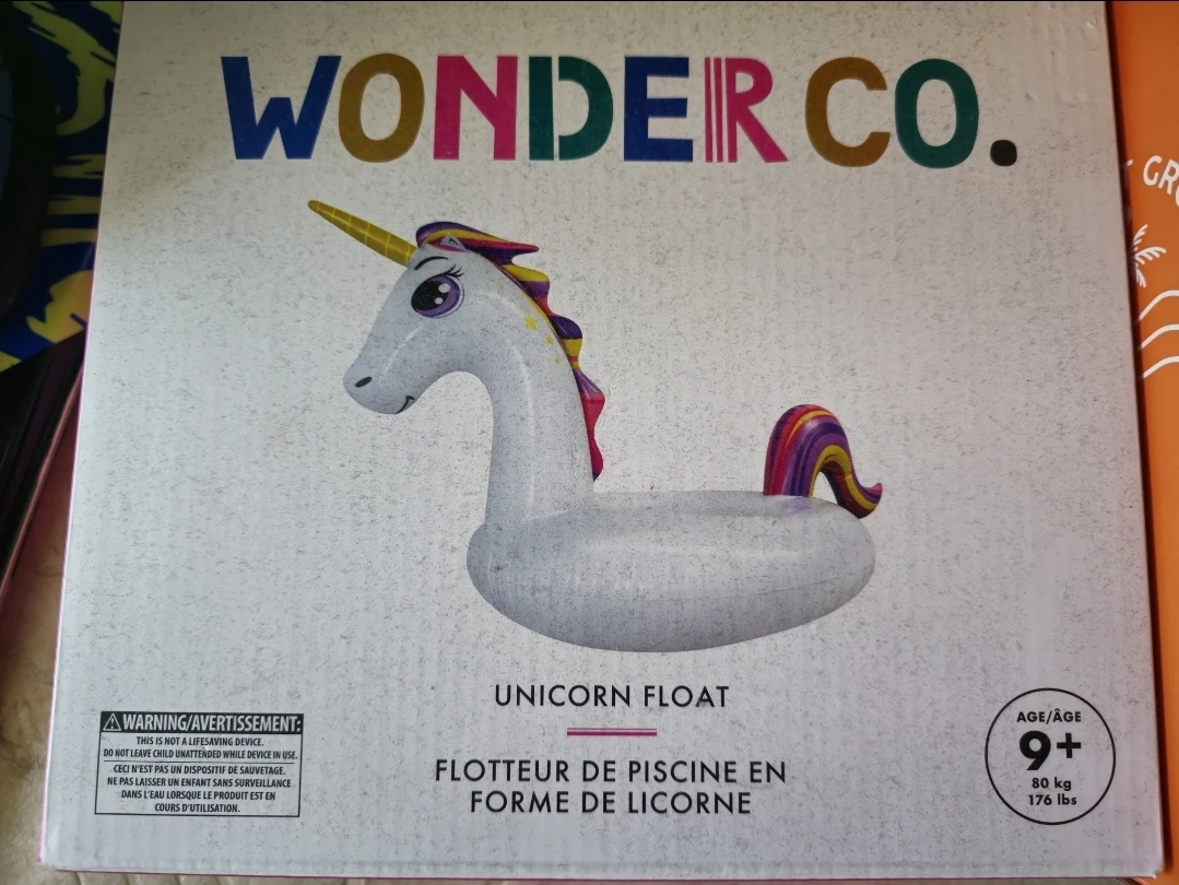 Brand New UNICORN FLOAT and INFLATABLE SPLASH POOL - photo 2