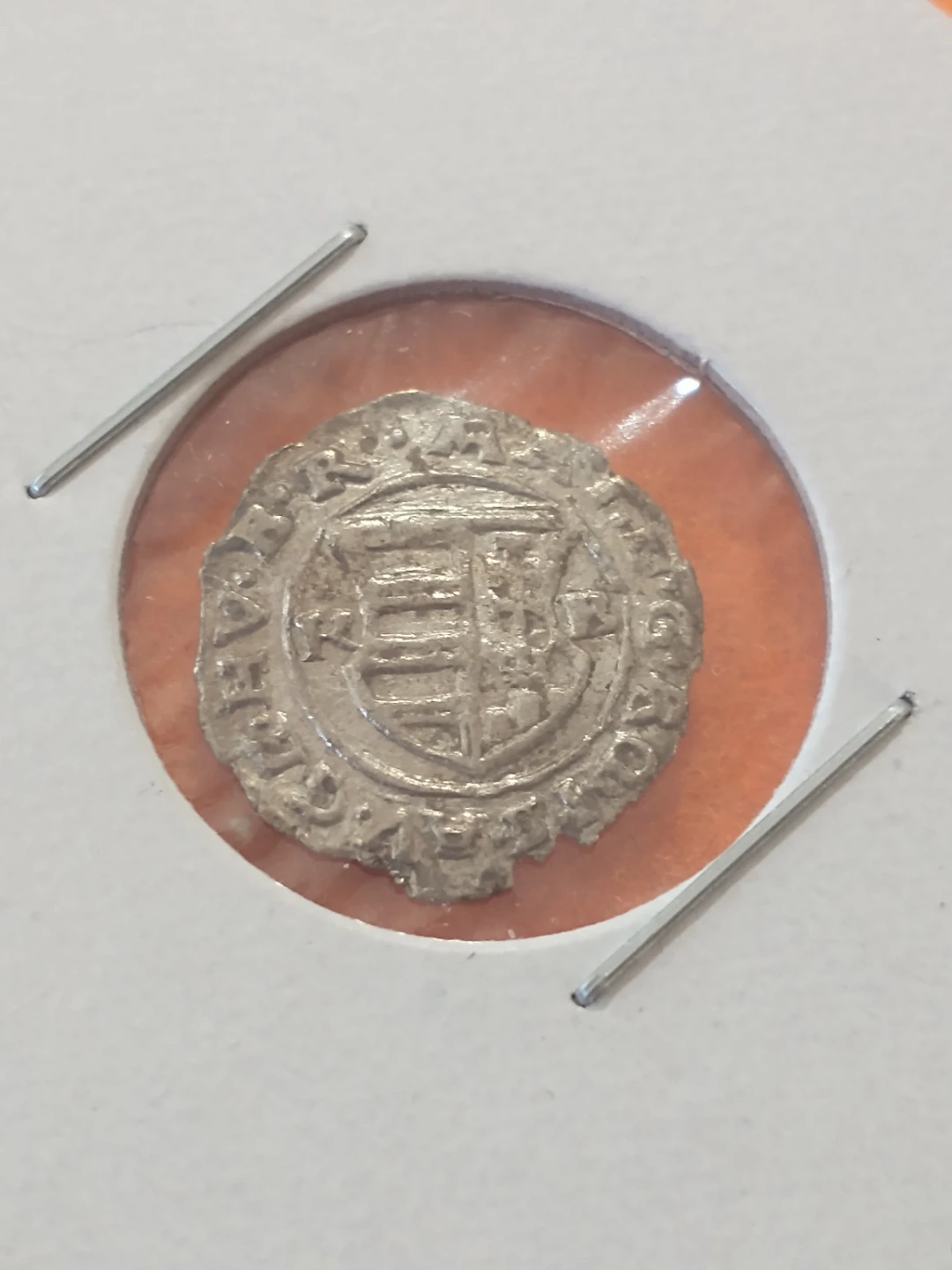 Nice 1614 Matyas II Kingdom of Hungary silver denar