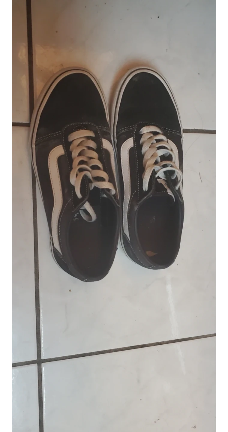 Vans Old Skool Black White Skate Shoes
