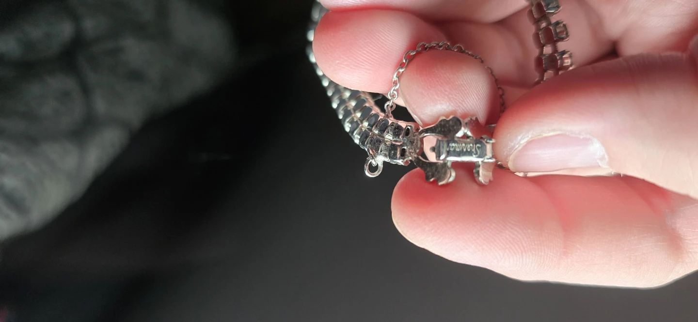 Vintage sherman Blue Crystal Bracelet - photo 3