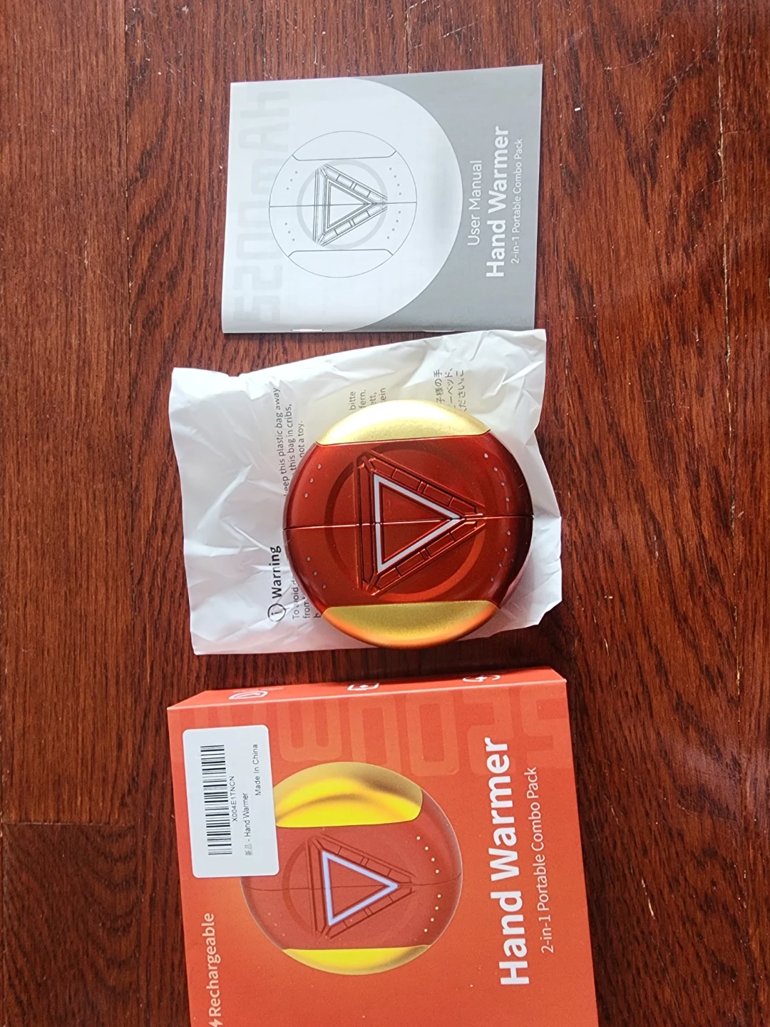 Rechargeable Hand Warmer 2-in-1 Portable Combo Pack - photo 3