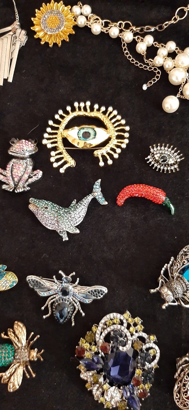 Assorted Insect & Animal Brooches - photo 2