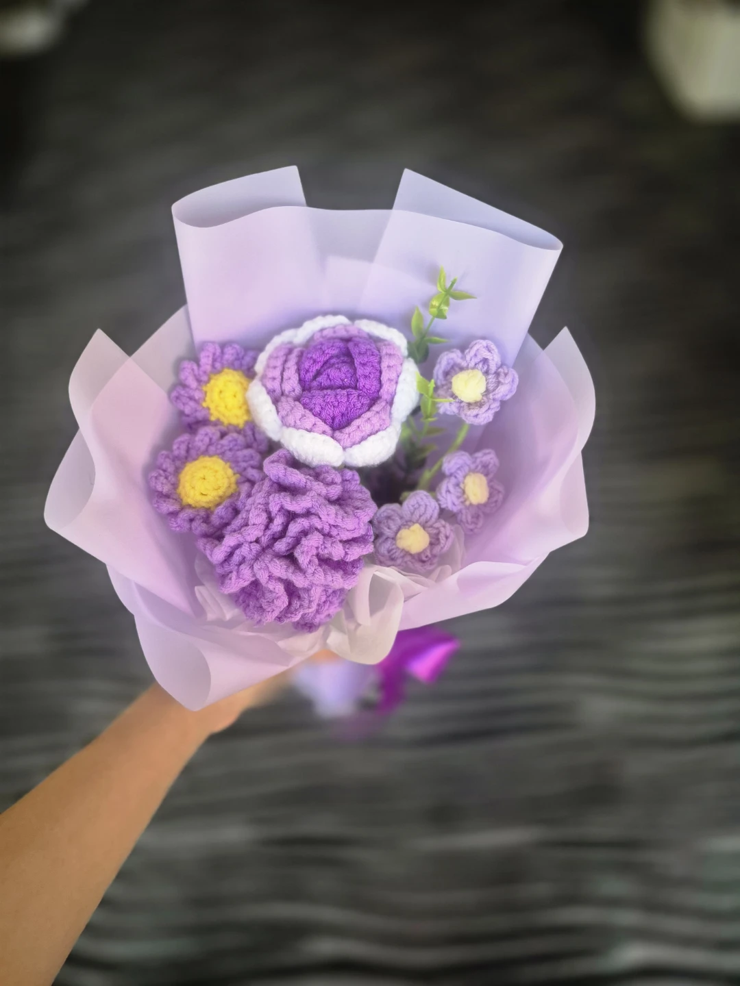 Handmade Crochet Flower Bouquet - photo 4