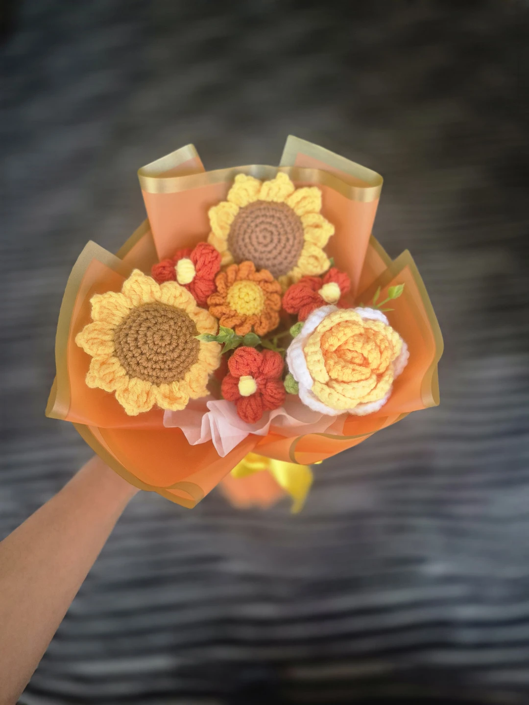 Handmade Crochet Flower Bouquet - photo 5