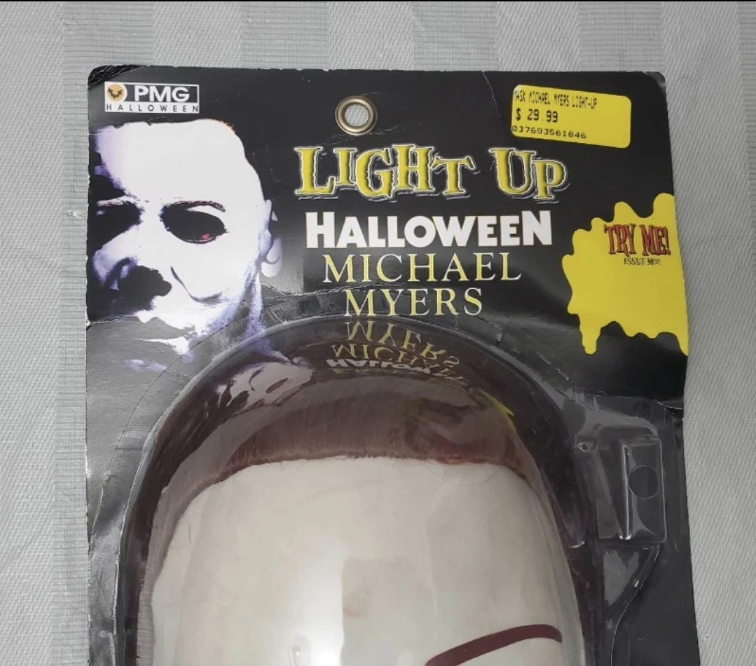 New 2002 Light up Michael Myers Halloween mask - photo 2