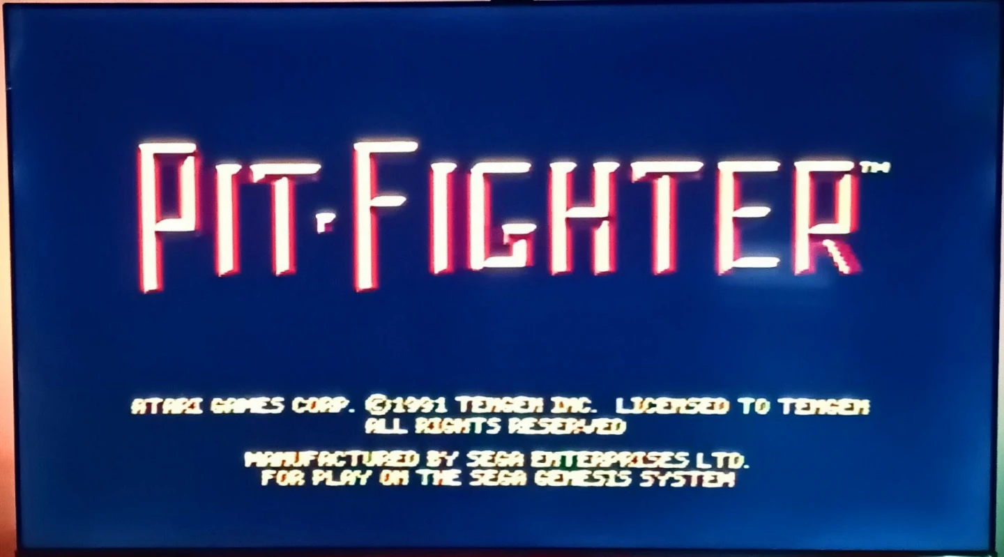 Pit-Fighter (Sega Genesis) - photo 2