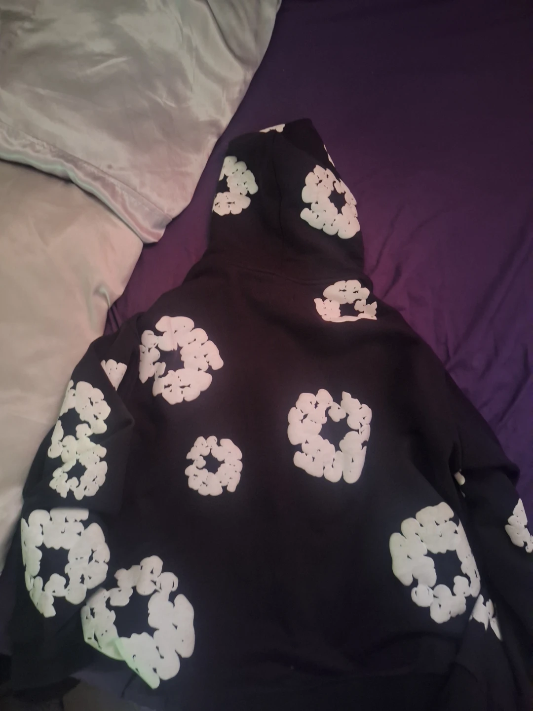 Denim Tears Black Hoodie - photo 4
