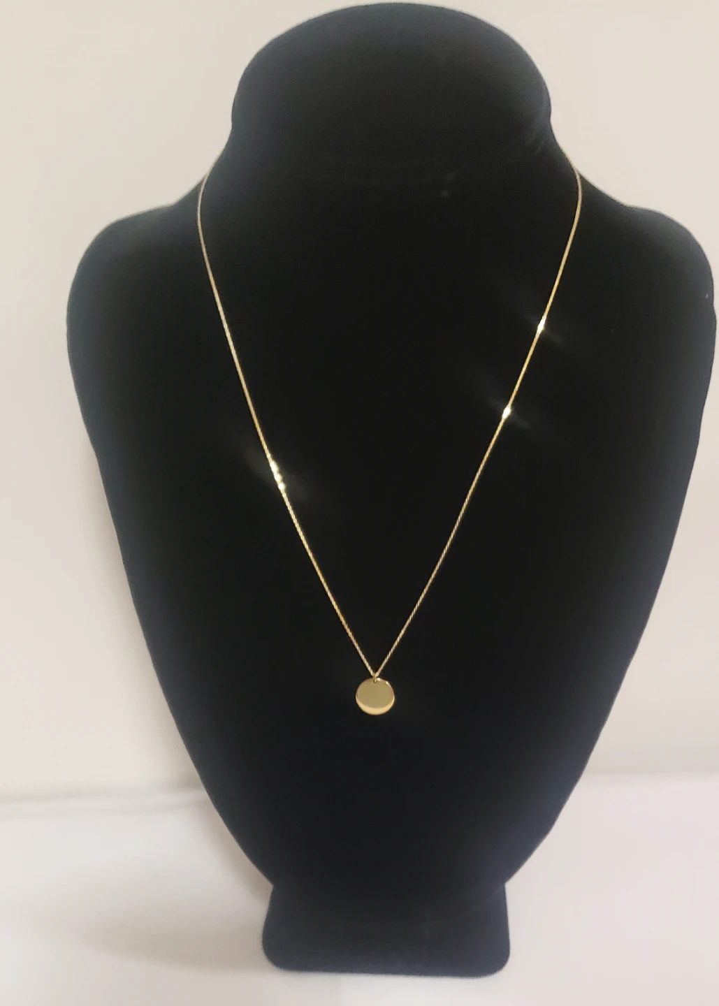 Like New 14K Real Shiny  Chain Gold With Pendant
