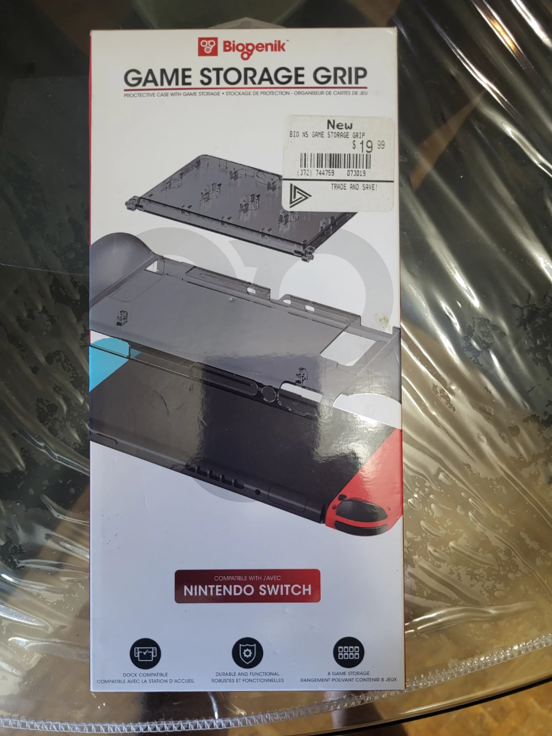 Biogenik Game Storage Grip for Nintendo Switch