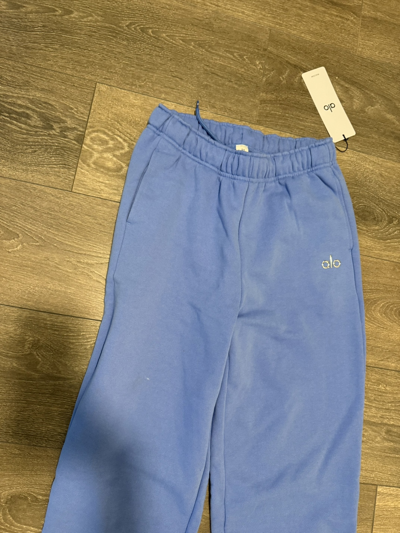 Alo Yoga Blue Sweatpants - photo 2