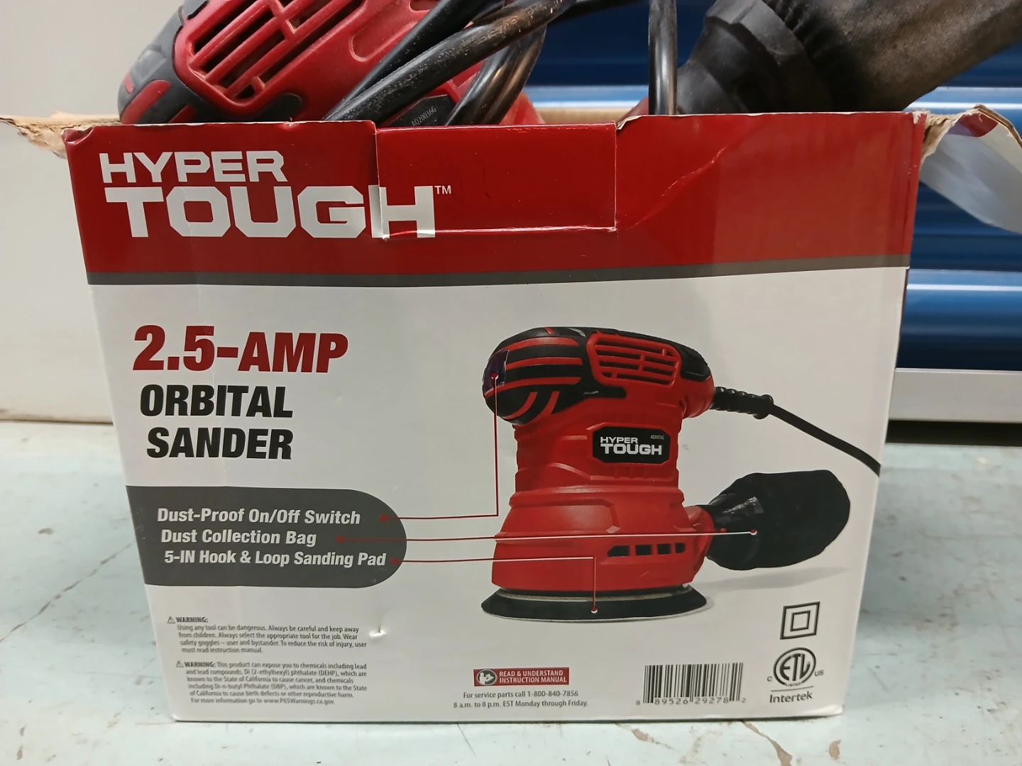 Hyper Tough 2.5-Amp Orbital Sander - photo 4