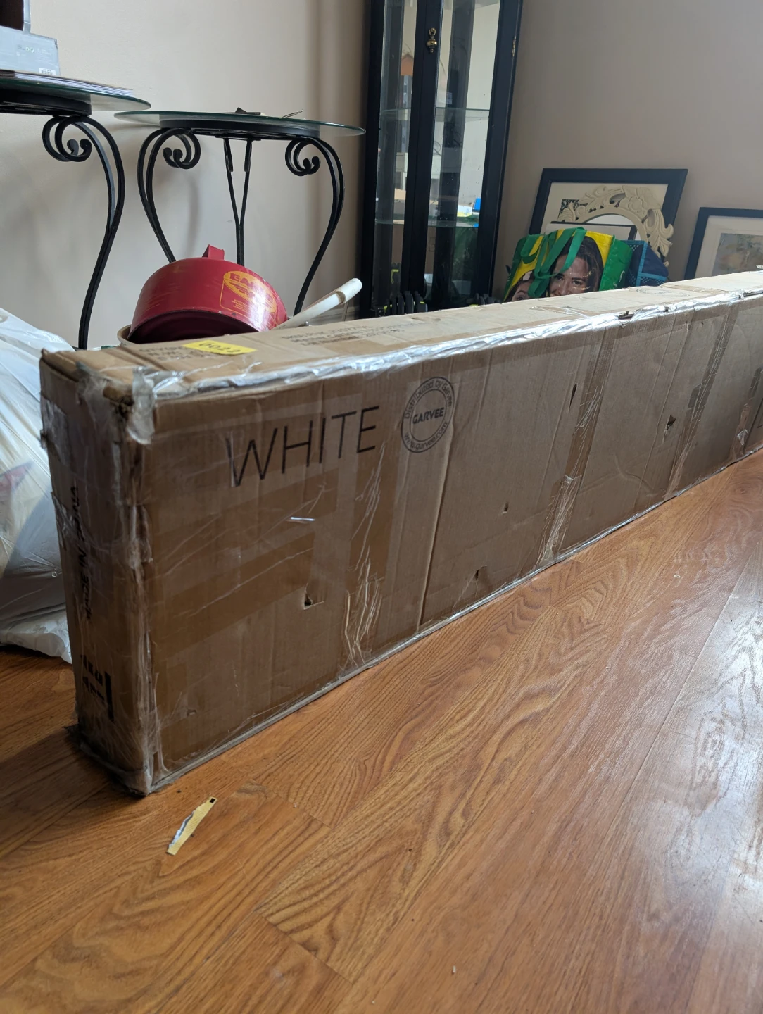 White 6-Tier Bookshelf - photo 4