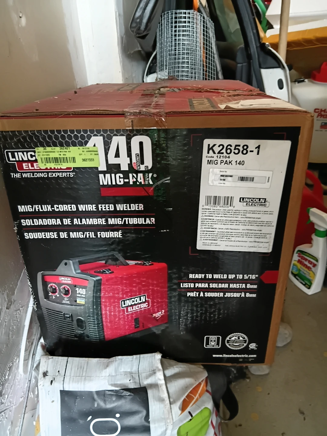 Lincoln Electric 140 MIG-PAK MIG Welder