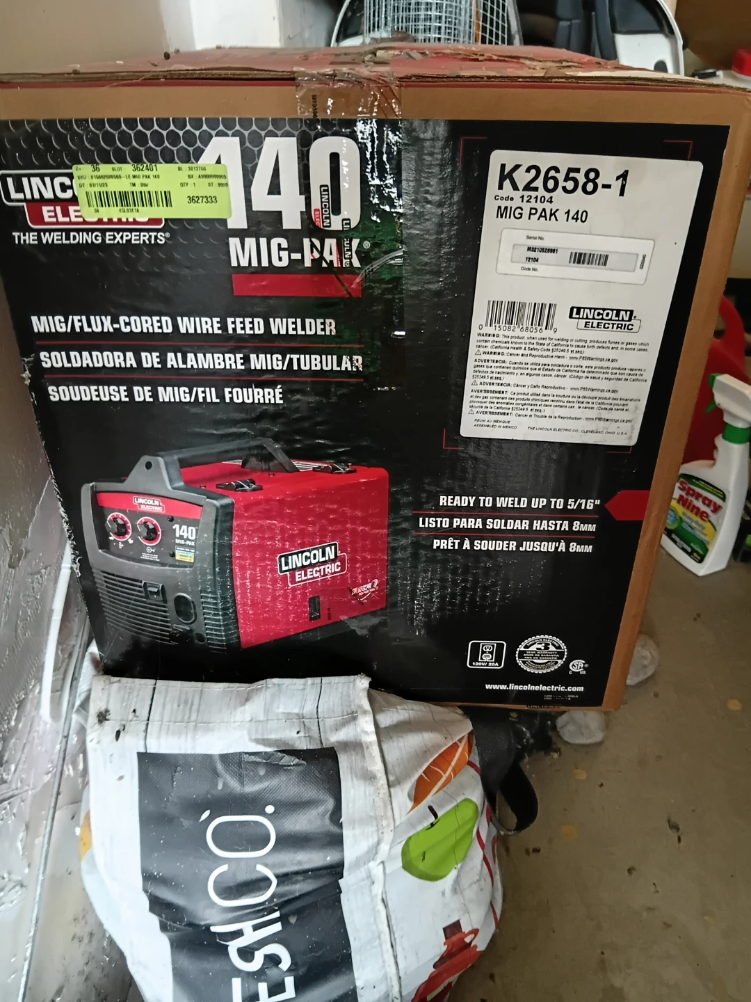 Lincoln Electric 140 MIG-PAK MIG Welder - photo 2