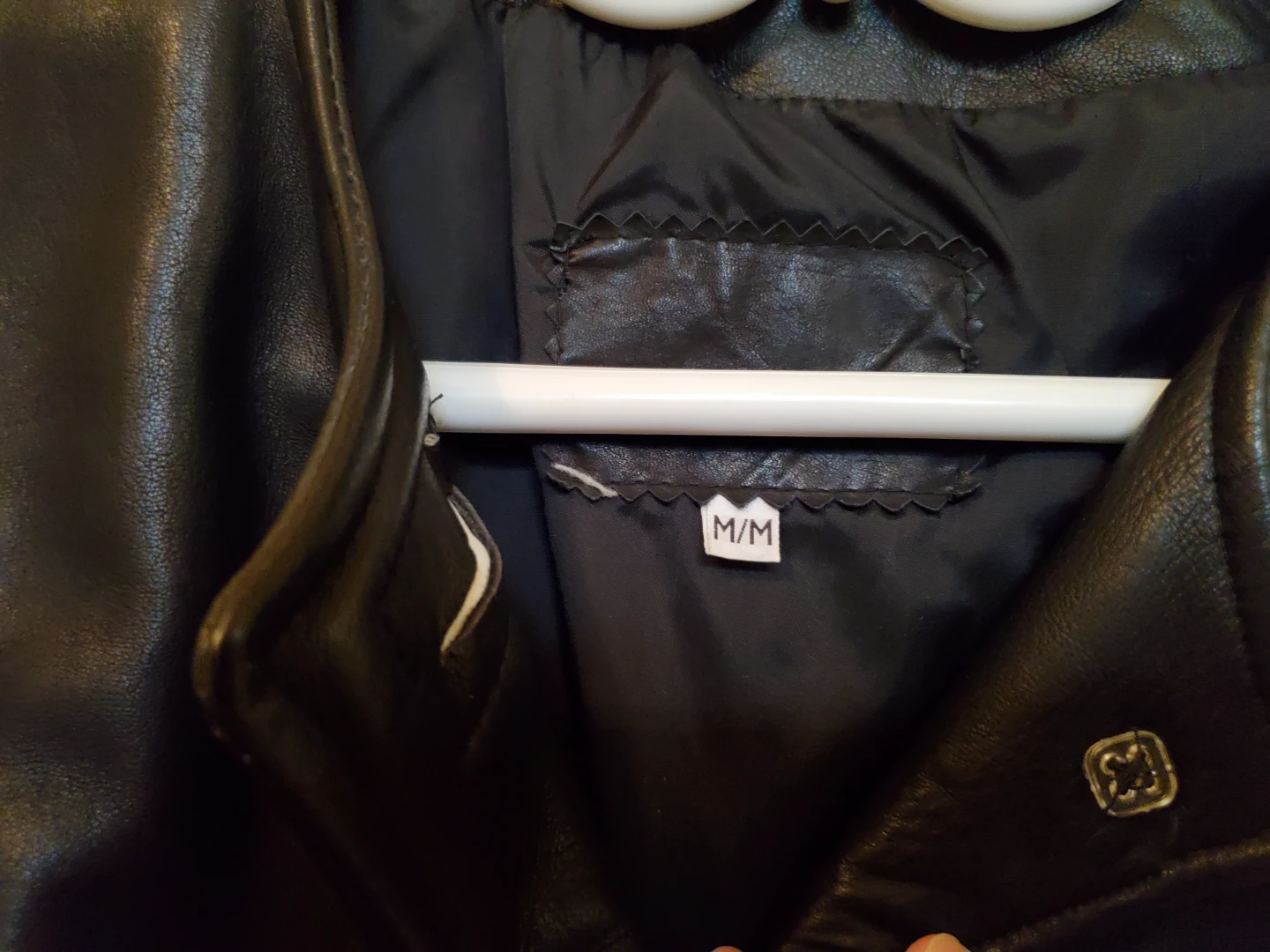 Black Leather Jacket - M/M - photo 2