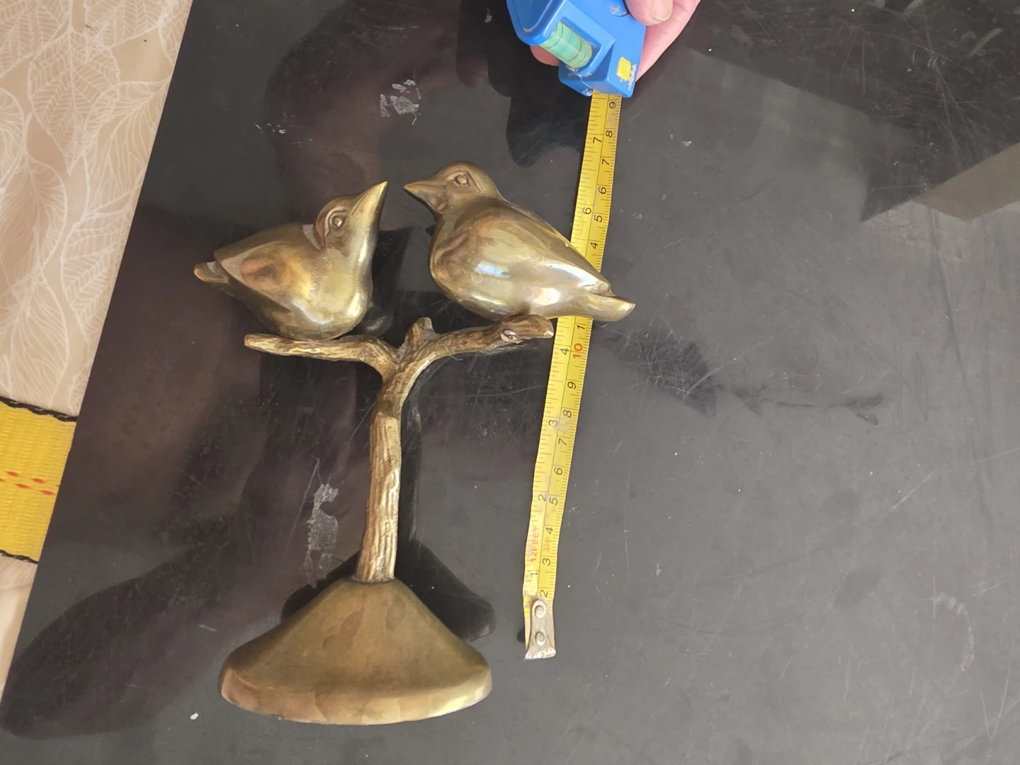 Brass Birds on Branch Figurine - photo 2