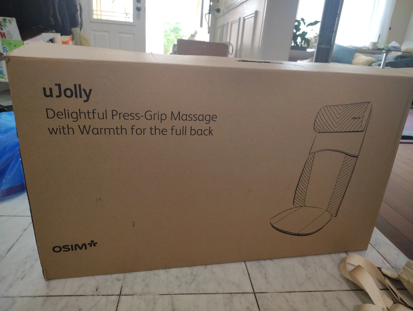 OSIM uJolly Back Massage Cushion with Heat