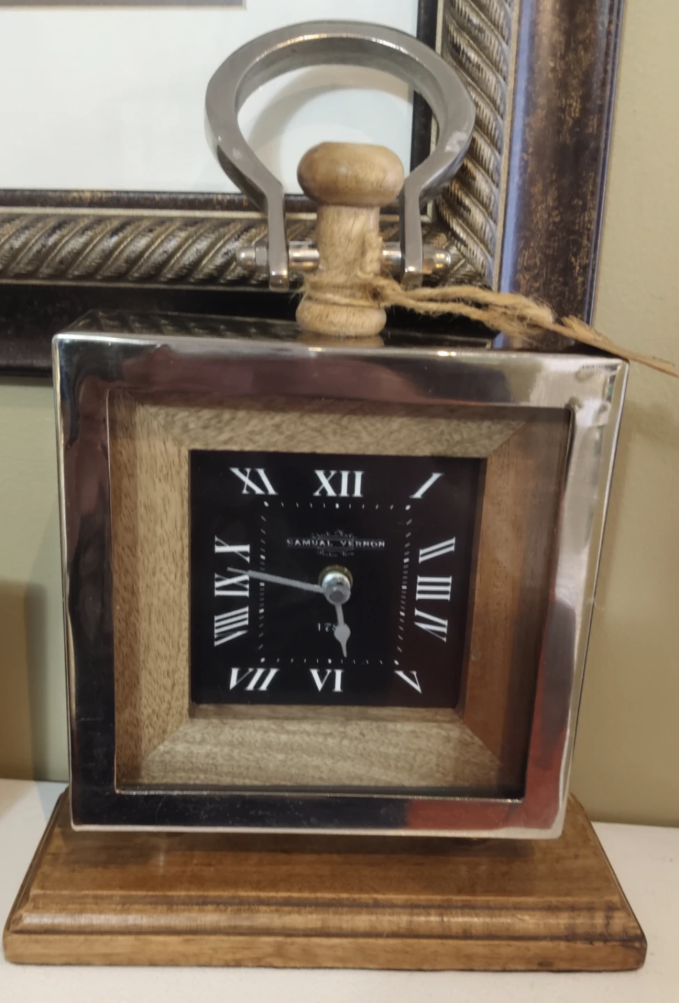 Samuel Vernon Decorative Desk Clock