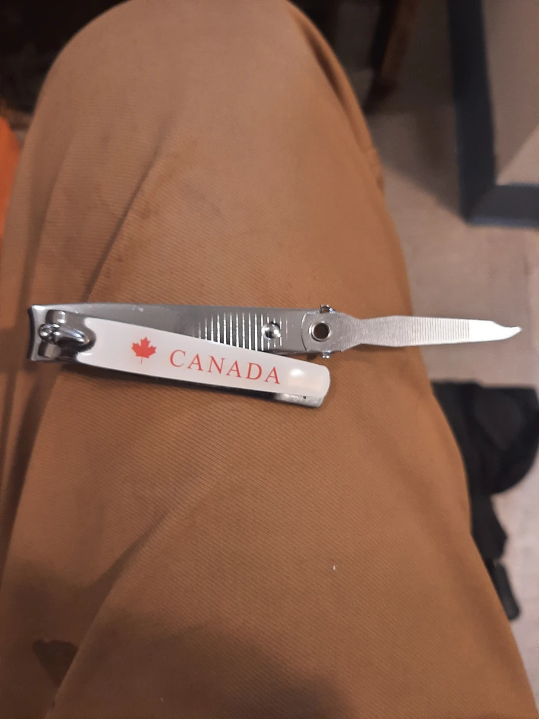 Canada Maple Leaf Nail Clipper File