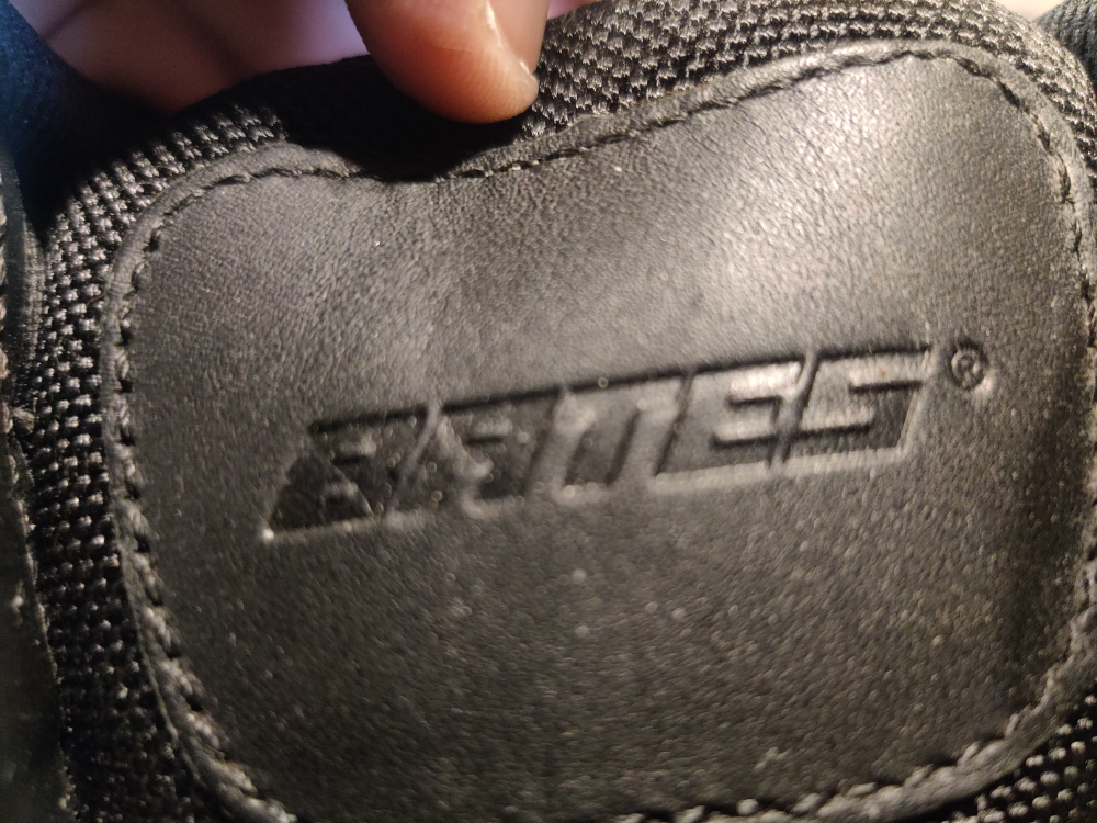 Bates Black Leather & Nylon Combat Boots - photo 5