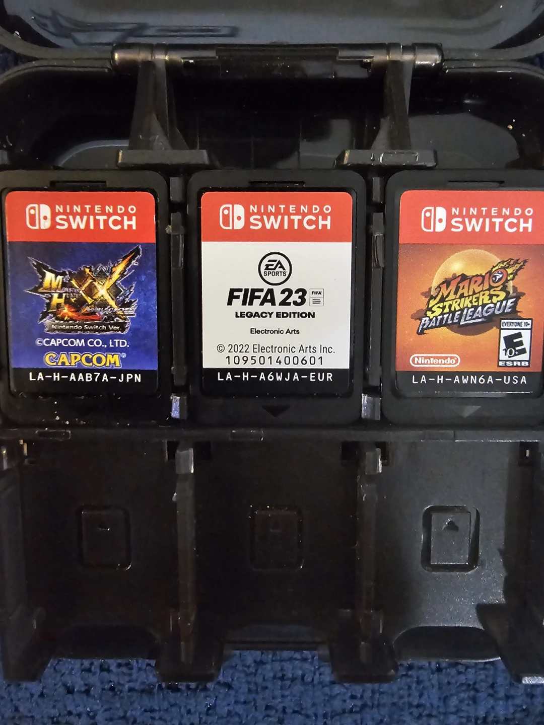 Nintendo Switch Game Cartridges