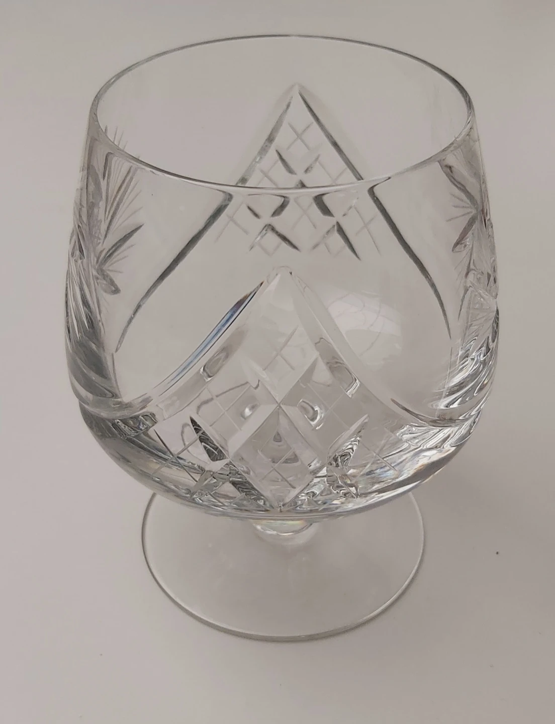 Crystal Brandy Snifter Glass