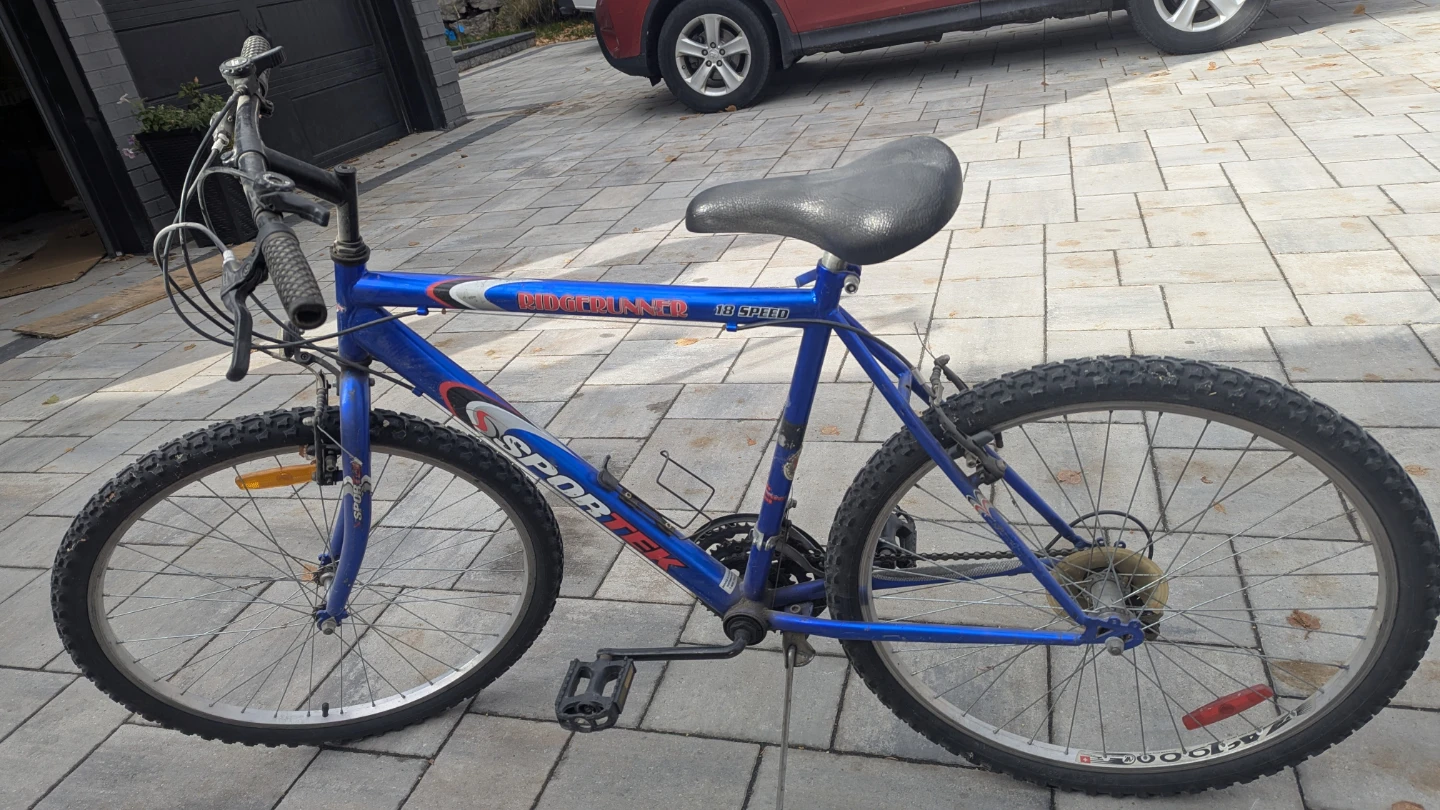 Sportek Woodland 18-Speed Blue Mountain Bike - photo 3