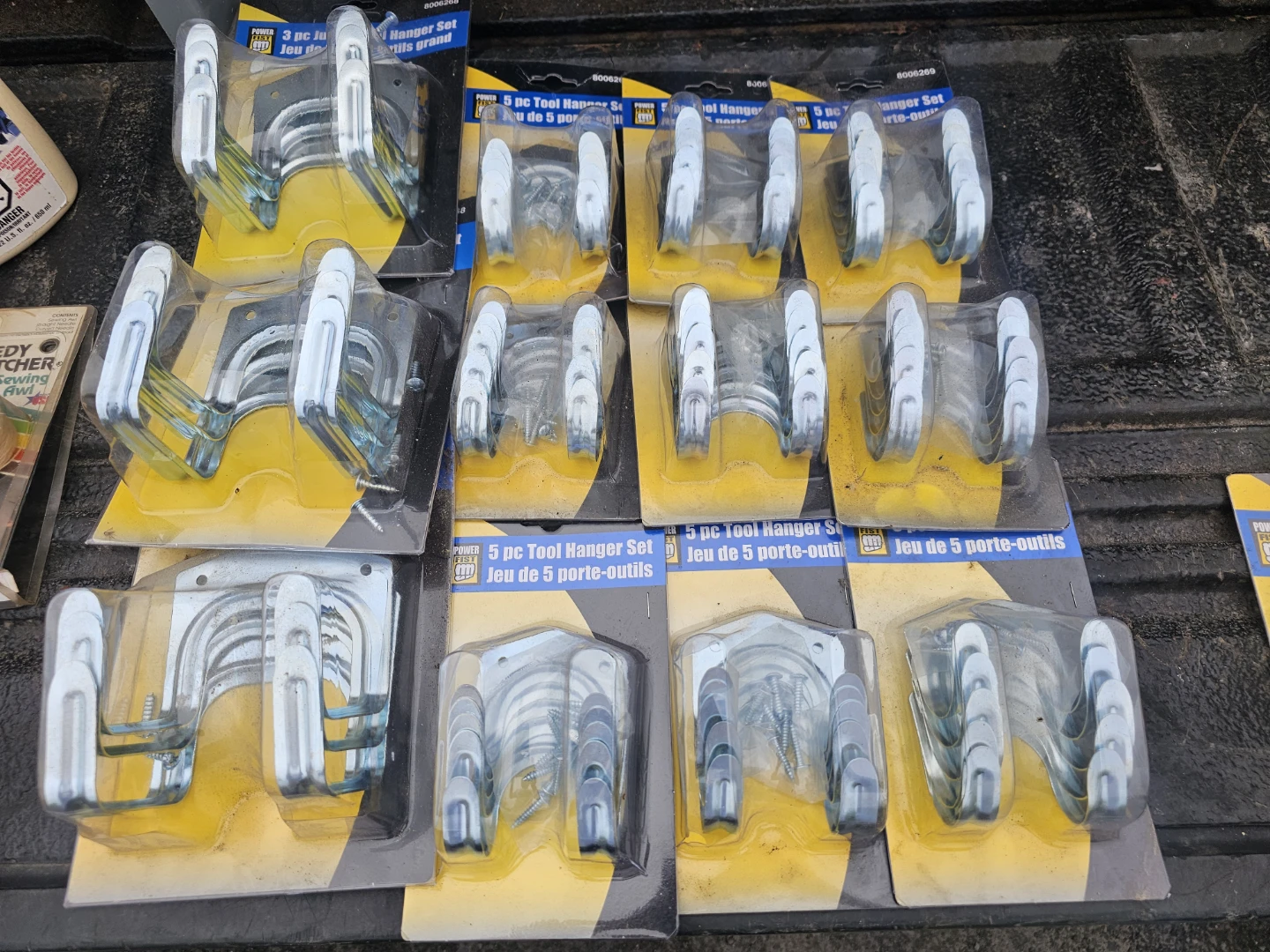 12 packs of tool hangers