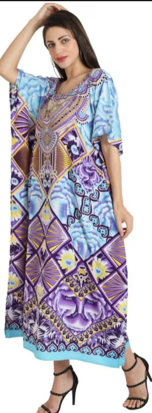 Women's Long Kaftan Dress