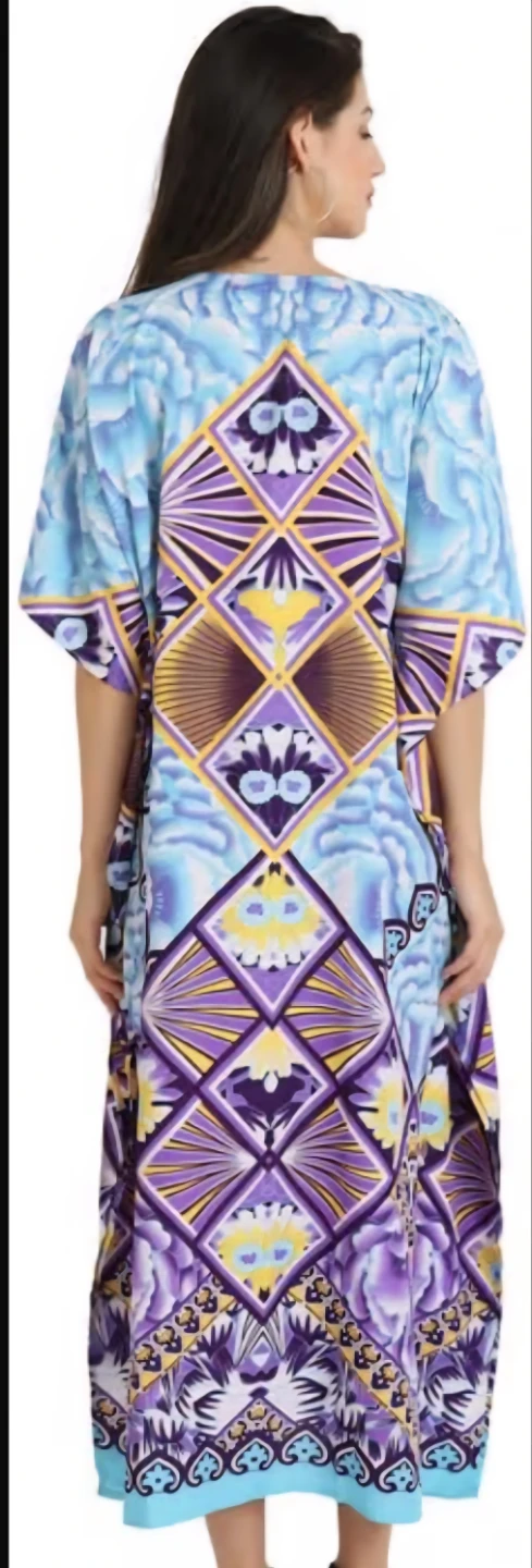 Women's Long Kaftan Dress - photo 2