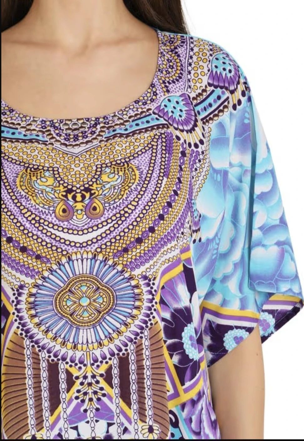 Women's Long Kaftan Dress - photo 3