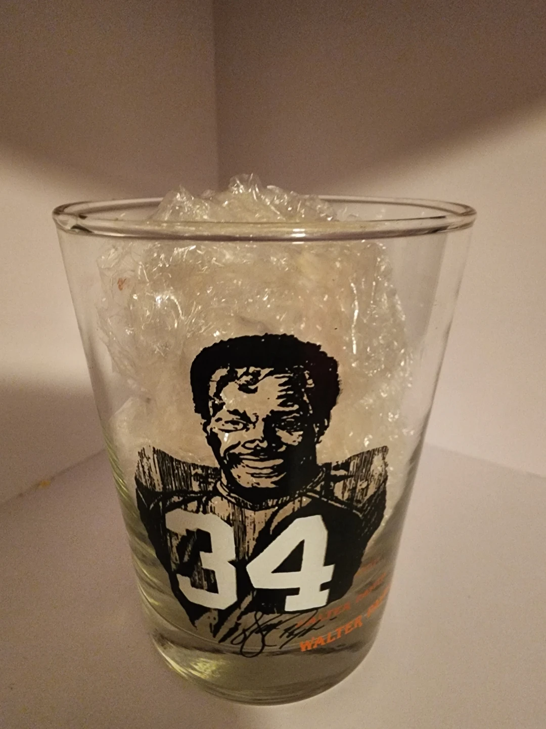 Walter Payton NFL Records Glass - photo 5