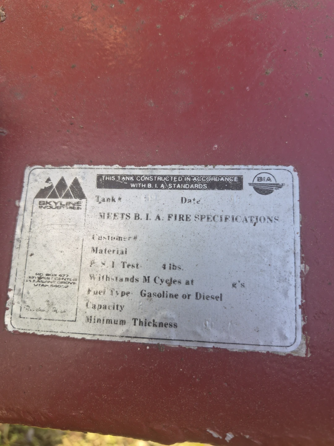 Boat big gas tank - photo 5