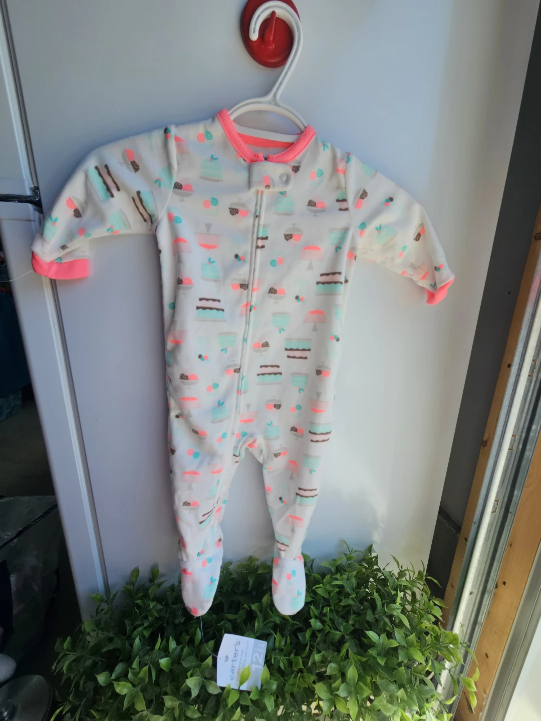 Birthday Carter's Baby Sleepsuit - 12 Months