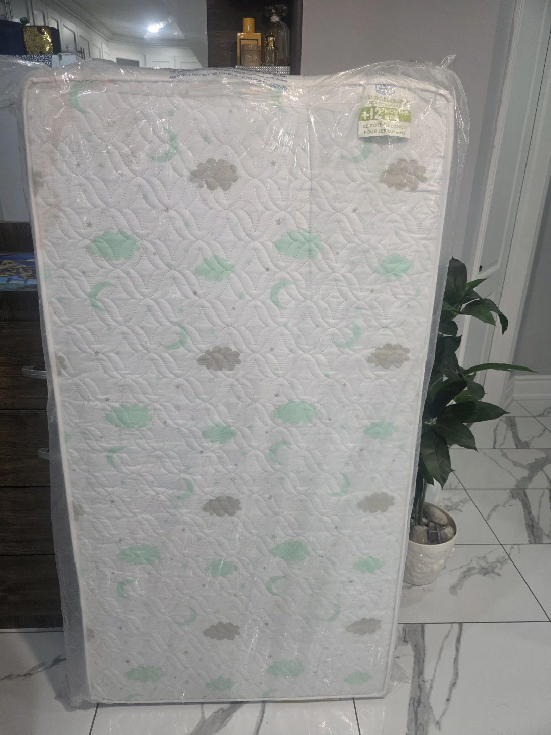 SIMMONS 2-in-1 Infant/Toddler Mattress