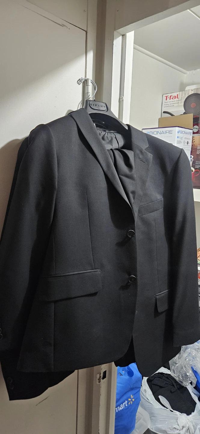 Black Suit Jacket and Pants