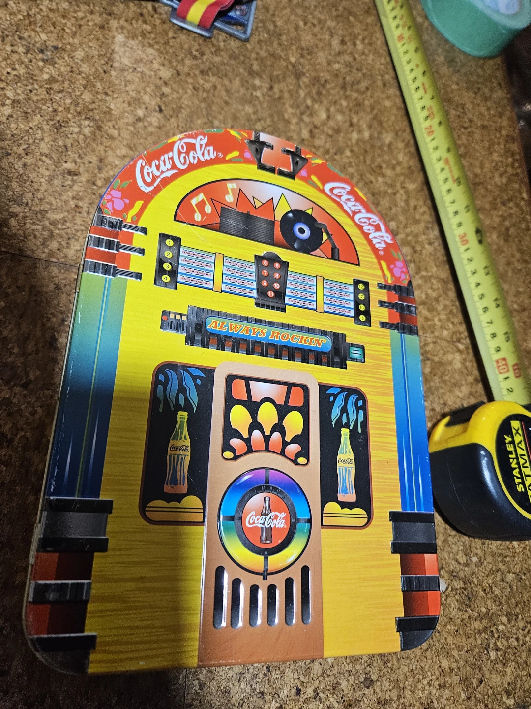 Coca-Cola Jukebox Tin Box - photo 3