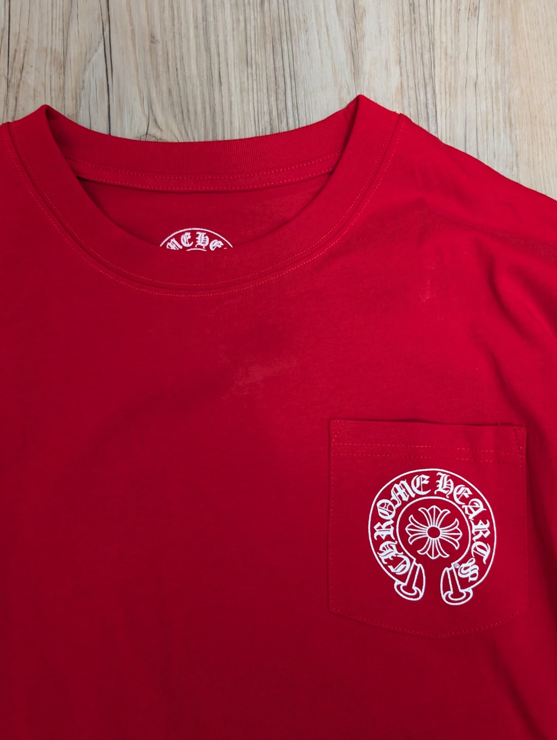Chrome Hearts Red Long Sleeve T-Shirt - photo 5