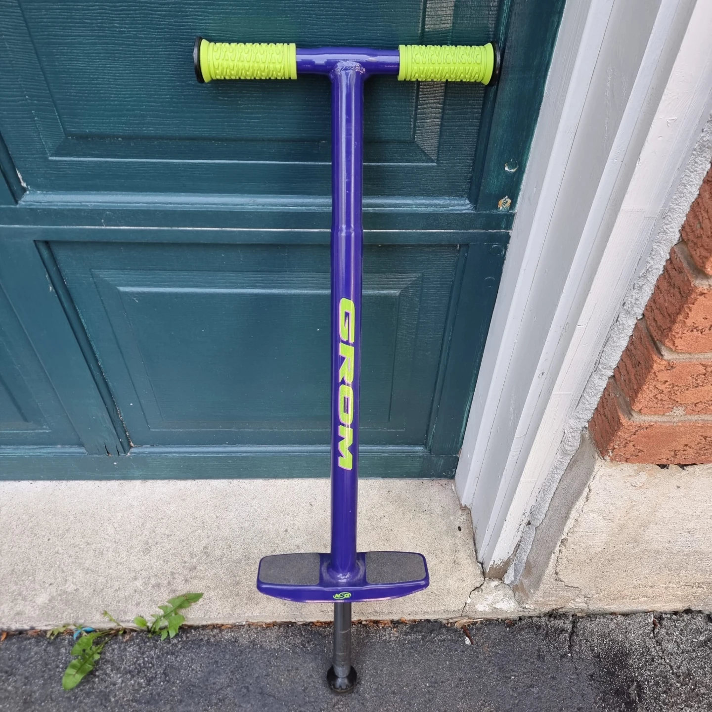 GROM Pogo Stick - Purple & Green - photo 2