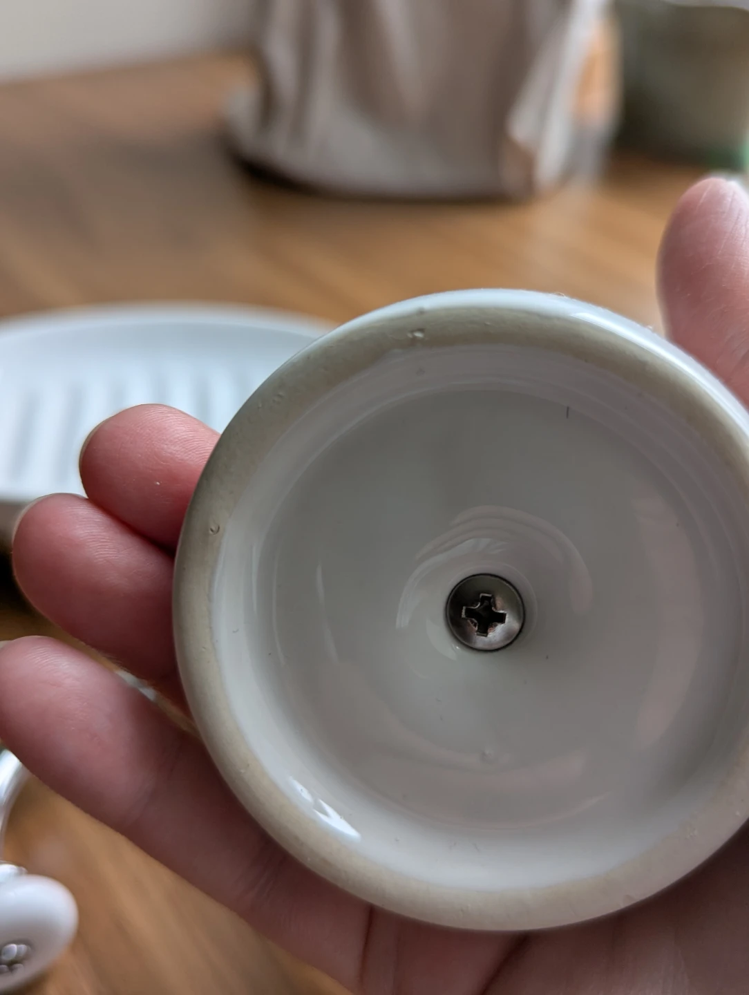 White Ceramic Bathroom Set - photo 5