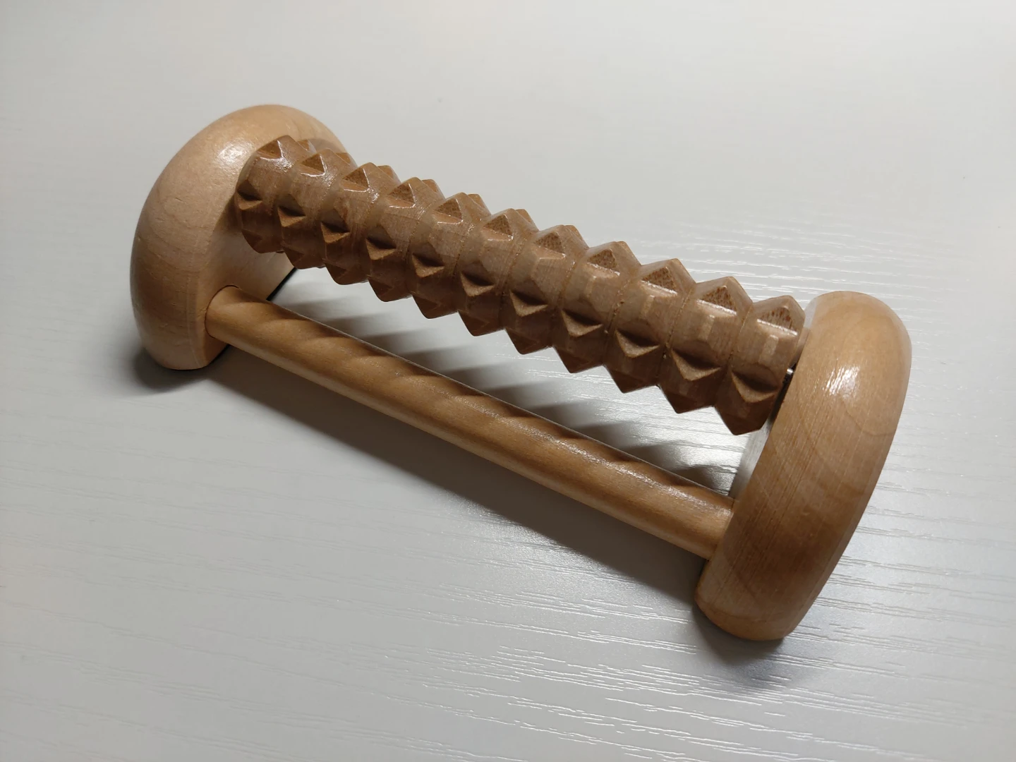 Wooden Foot Roller Massager