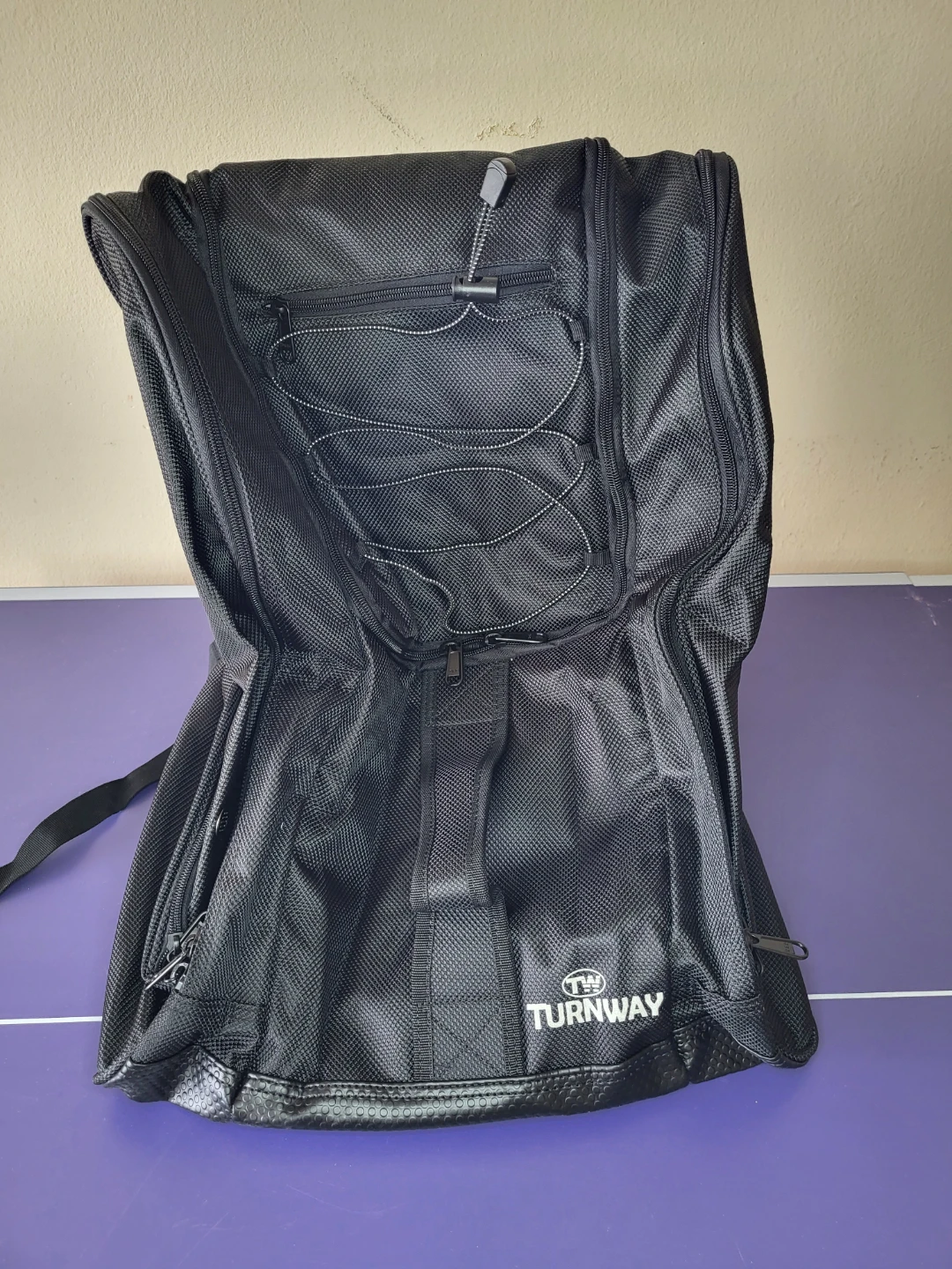 Black Turnway Backpack for ice skates