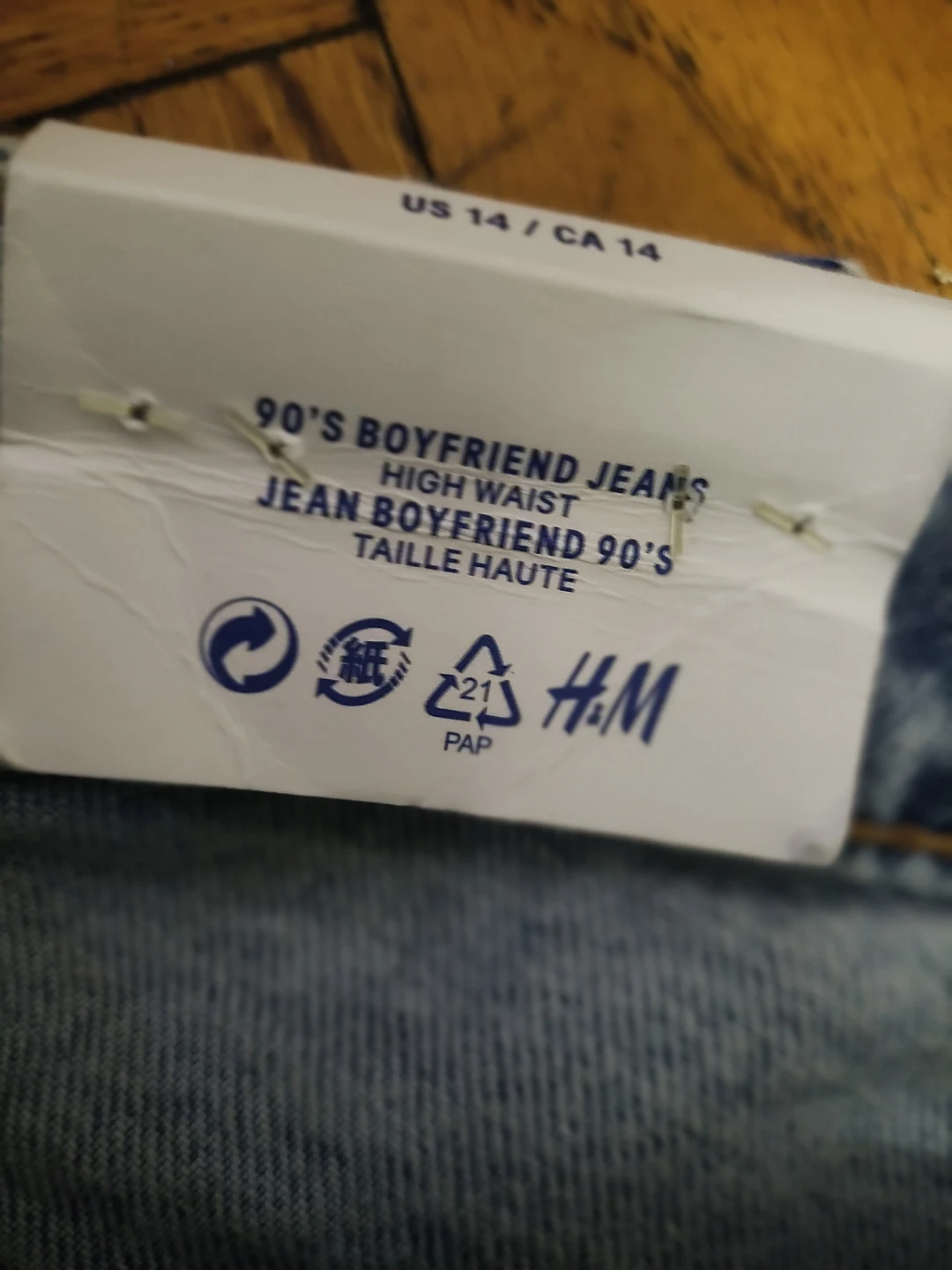 H&M 90's Boyfriend Jeans High Waist - photo 5